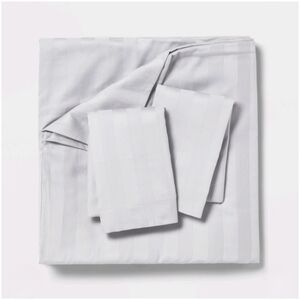 Threshold Luxe Striped Damask Duvet Cover & Sham Set - Thumbnail 5